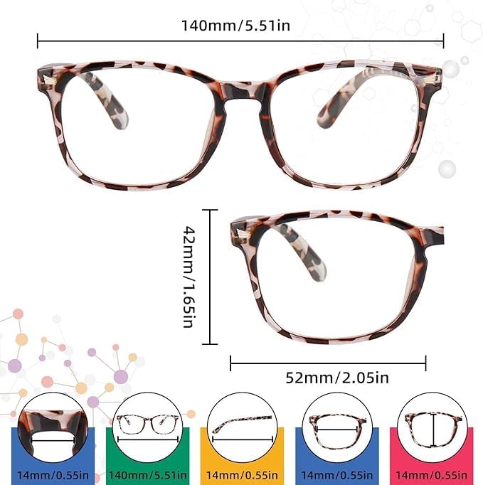 Blue light glasses for women, men