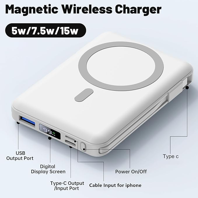 Wireless Magnetic power bank