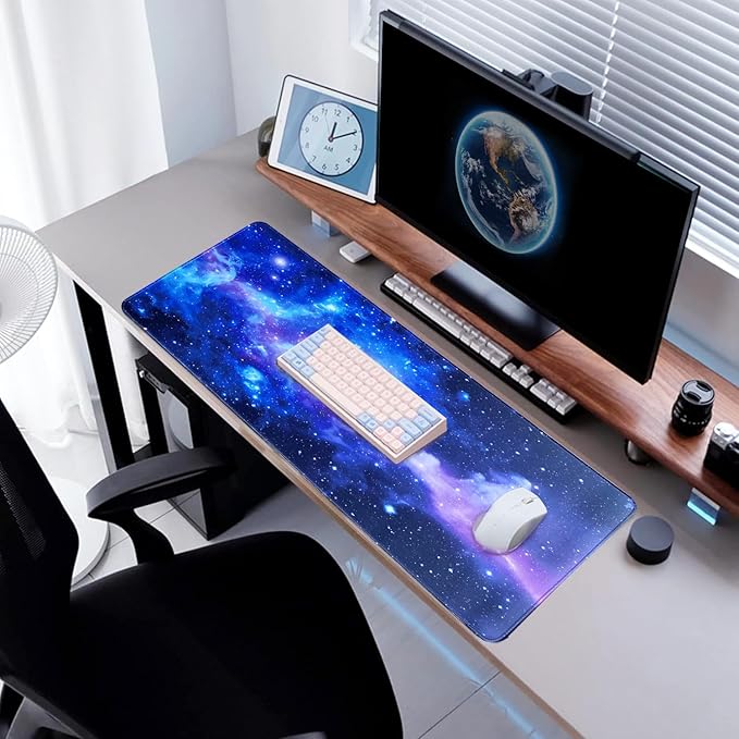 Gaming Mouse Pad galaxy print