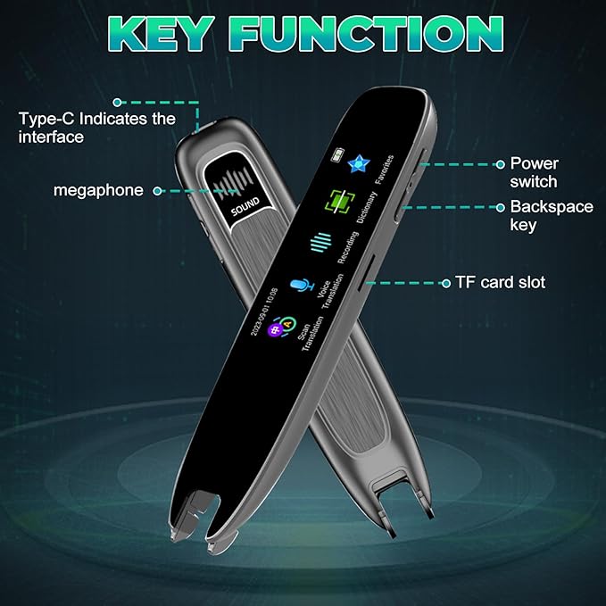 scanning and translating reading pen