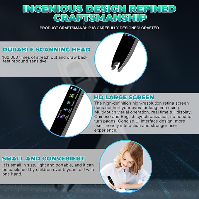 scanning and translating reading pen